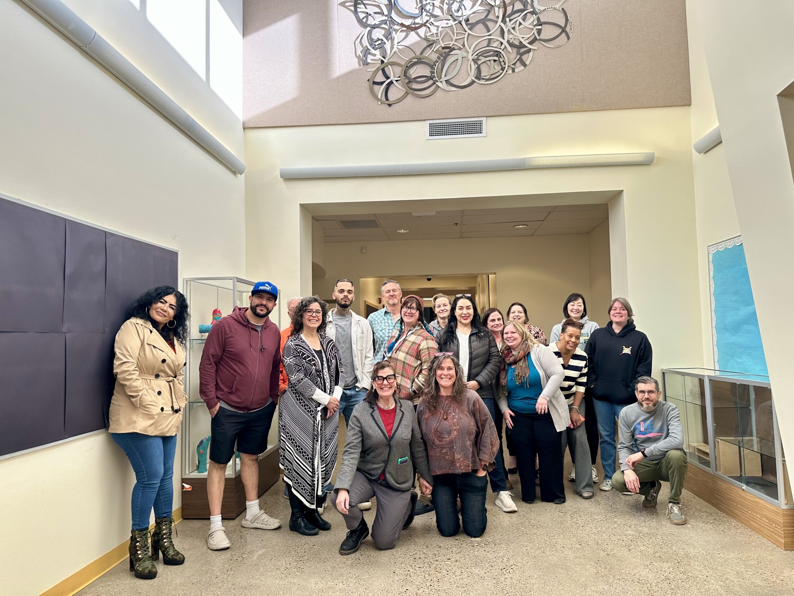 LEDR team grouped together