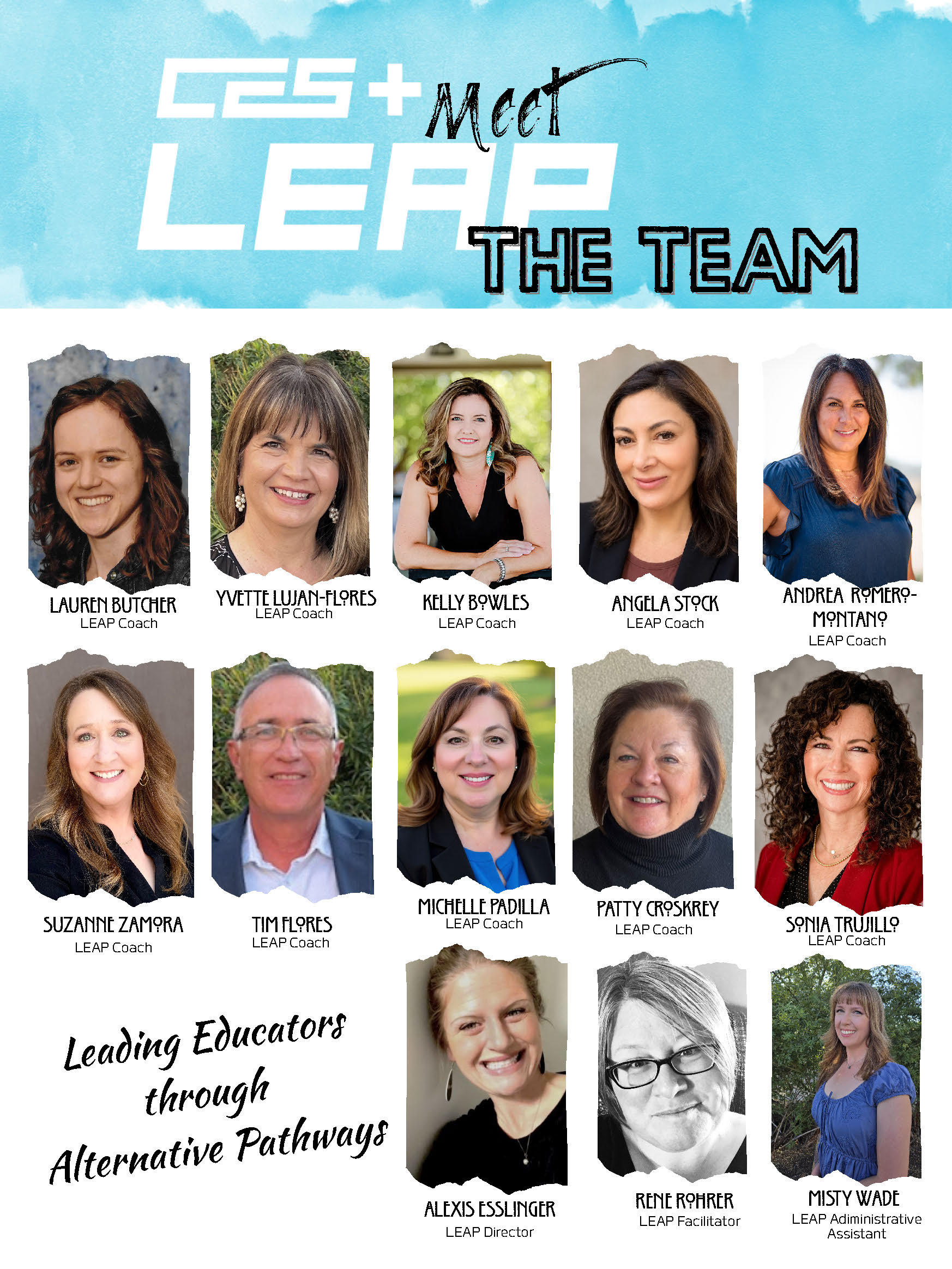 Meet the C8 LEAP Team - vertical 6 Teacher Prep Pathways Infographic